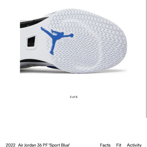 Jordan 36 size 10 - Picture 3 of 8